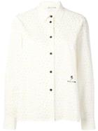1017 Alyx 9sm Polka Dot Textured Shirt - White