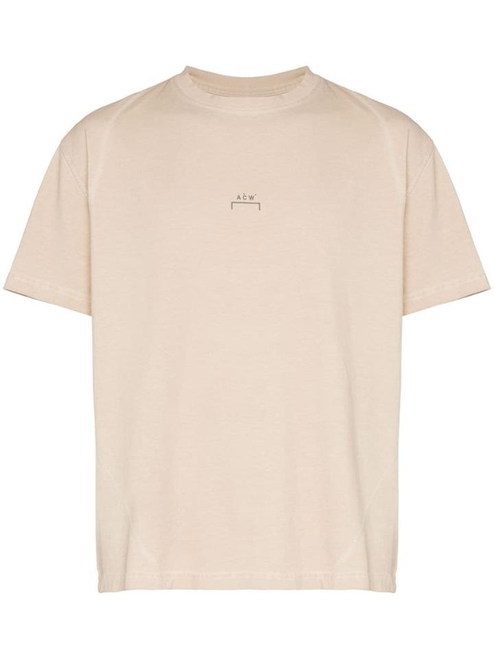 A-cold-wall* Core Short-sleeve T-shirt - Neutrals
