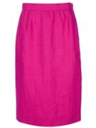 Yves Saint Laurent Pre-owned Pencil Skirt - Pink