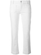 The Seafarer - Cropped Jeans - Women - Cotton/spandex/elastane - 29, White, Cotton/spandex/elastane