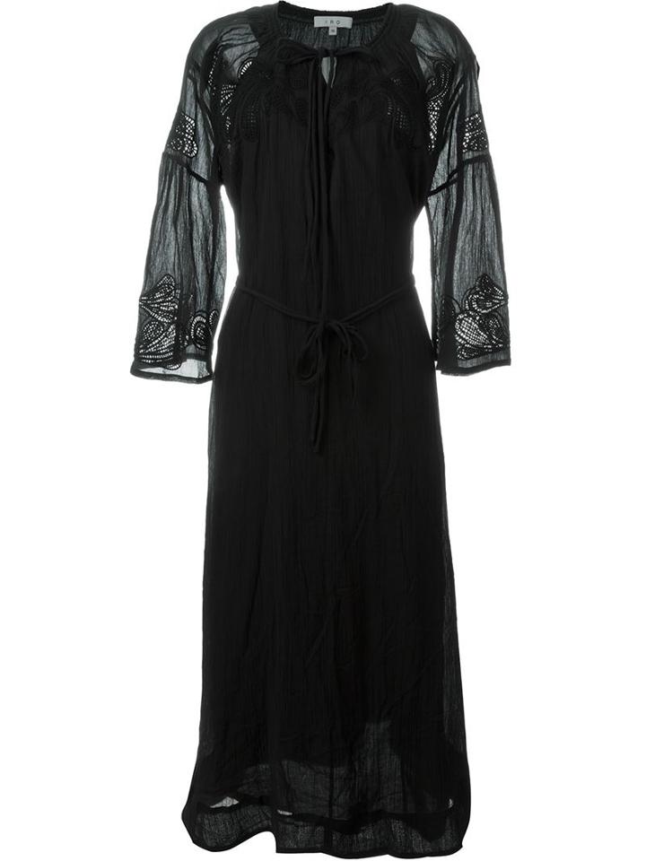 Iro 'gianna' Dress, Women's, Size: 34, Black, Cotton