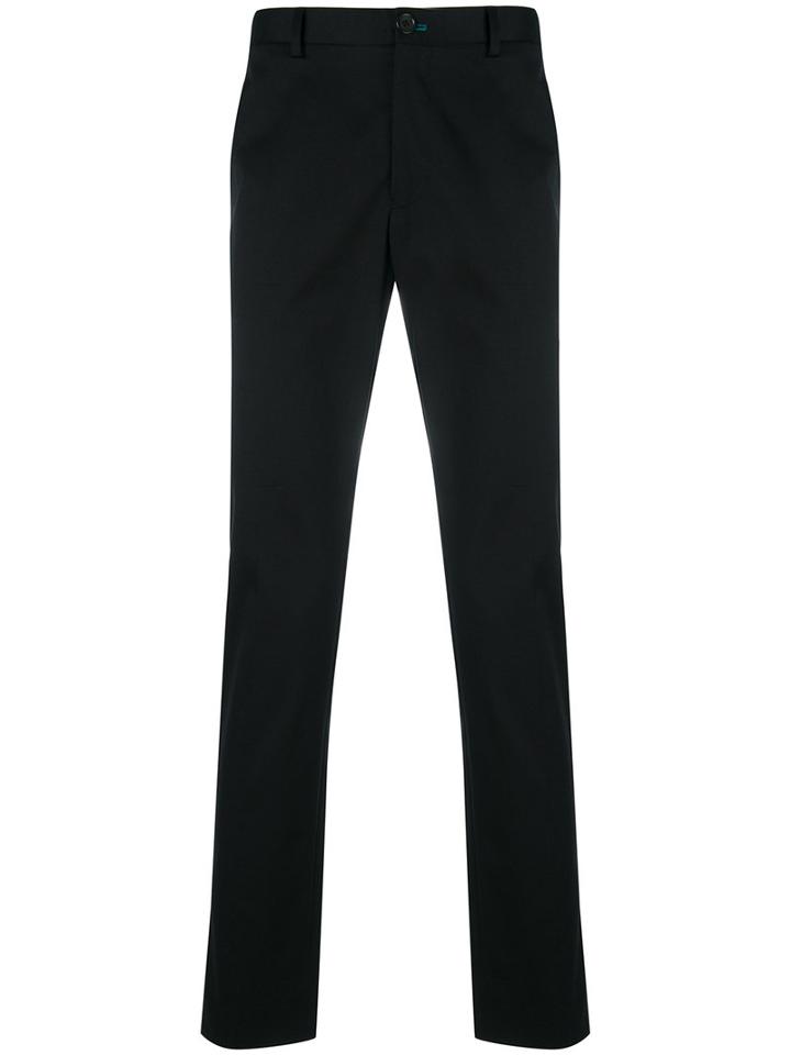 Ps By Paul Smith - Straight-leg Trousers - Men - Cotton/spandex/elastane - 28, Black, Cotton/spandex/elastane