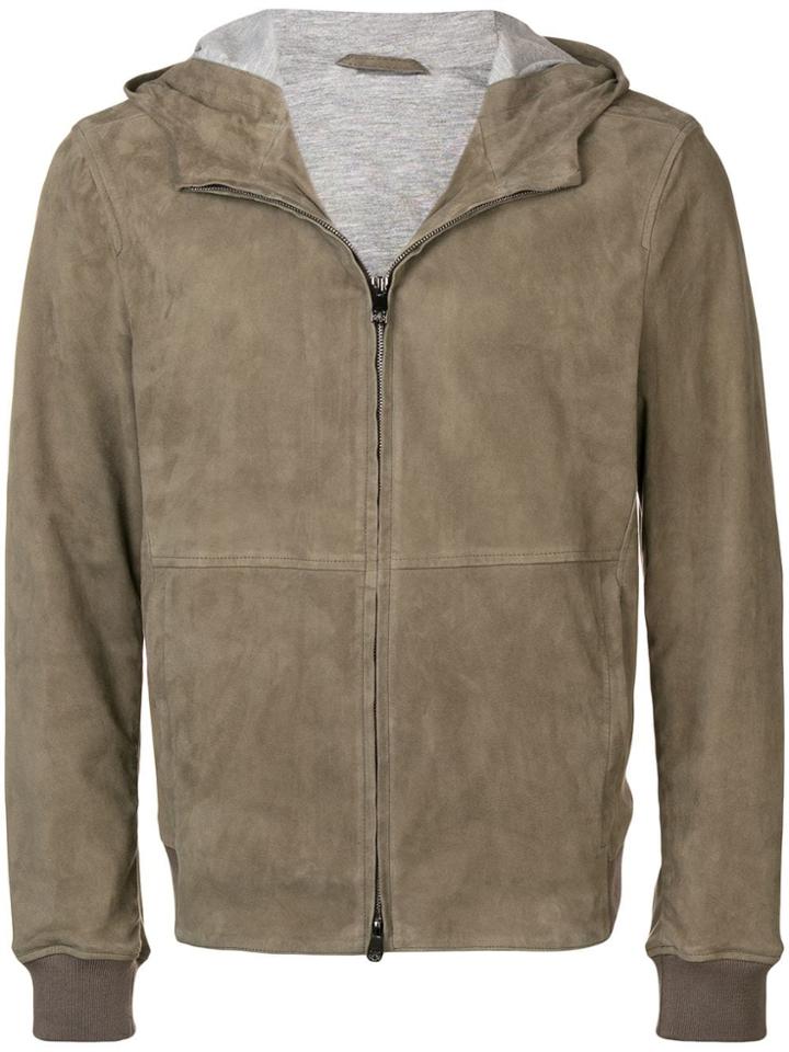 Corneliani Hooded Jacket - Green