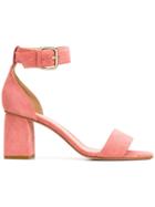 Red Valentino Block Heel Sandals - Pink