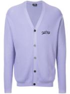 Selfmade By Gianfranco Villegas V-neck Cardigan - Pink & Purple
