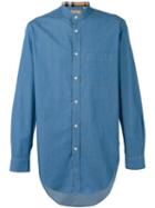 Burberry - Denim Shirt - Men - Cotton - S, Blue, Cotton