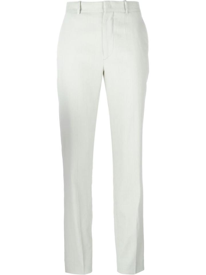 Isabel Marant Étoile 'kylie' Trousers, Women's, Size: 36, White, Linen/flax/viscose/spandex/elastane/cotton