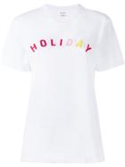 Holiday White Logo Cotton T Shirt