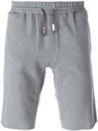 Eleventy Jersey Sweat Shorts, Men's, Size: L, Grey, Cotton/spandex/elastane
