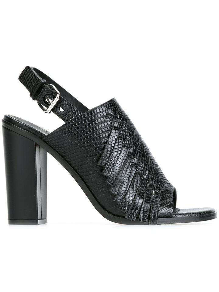 Proenza Schouler Woven Slingback Sandals