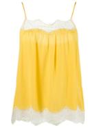 Talie Nk Silk Top, Women's, Size: 40, Yellow/orange, Silk