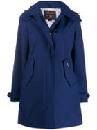 Woolrich Charlotte Hooded Coat - Blue