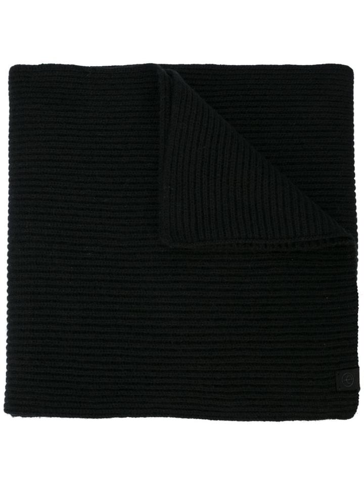 Rag & Bone Ribbed Scarf - Black
