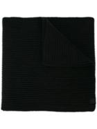 Rag & Bone Ribbed Scarf - Black