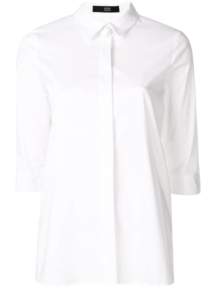 Steffen Schraut Bow Detail Shirt - White