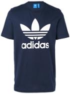 Adidas Originals - Original Trefoil T-shirt - Men - Cotton - M, Blue, Cotton