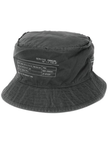 C2h4 Workwear Bucket Hat - Grey