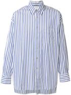 Our Legacy Striped Long-sleeve Shirt - Blue