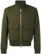 Ami Alexandre Mattiussi Zipped Jacket - Green