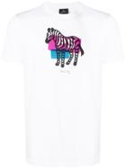 Ps Paul Smith Zebra T-shirt - White