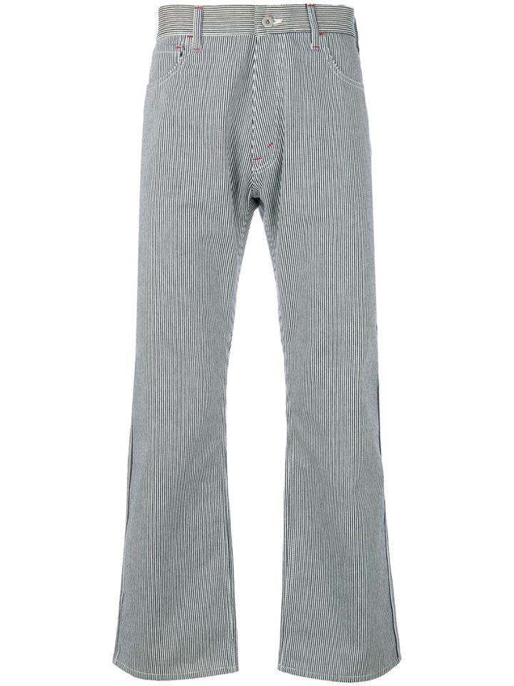 Junya Watanabe Man X Levi's Striped Trousers - White
