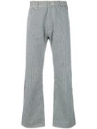 Junya Watanabe Man X Levi's Striped Trousers - White