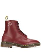 Dr. Martens New Warriors Boots - Red