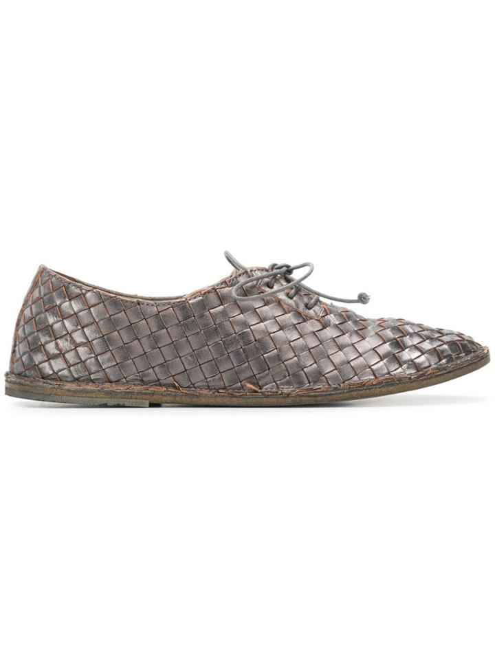 Marsèll Woven Lace-up Shoes - Grey