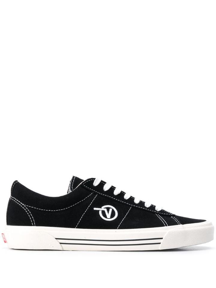 Vans Embroidered Logo Sneakers - Black