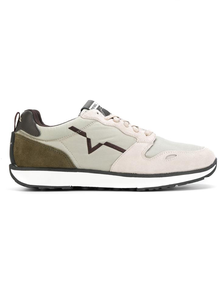Diesel Lace Up Sneakers - Nude & Neutrals