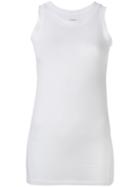 Lareida - 'franc' Tank Top - Women - Cotton/elastodiene - M, White, Cotton/elastodiene