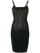 Jean Paul Gaultier Vintage Fitted Dress - Black