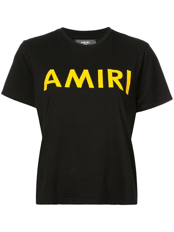 Amiri Logo T-shirt - Black