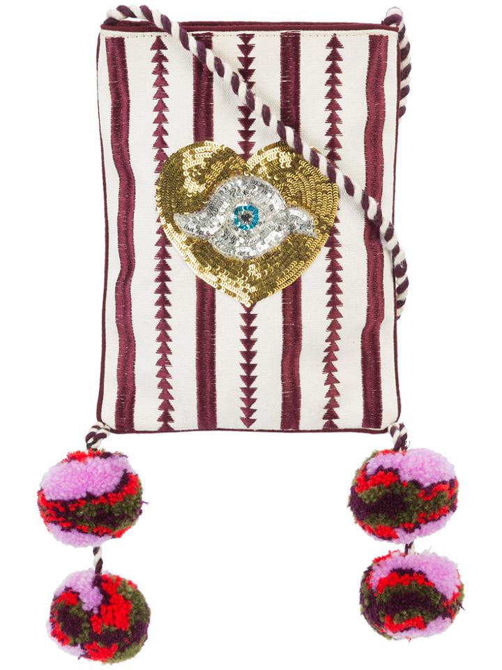 Figue Magda Crossbody Bag - Pink & Purple