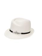 Maison Michel Virginie Up Hat - White