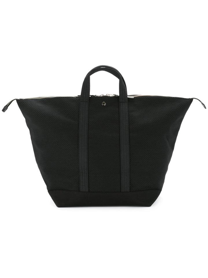 Cabas Bowler Tote - Black