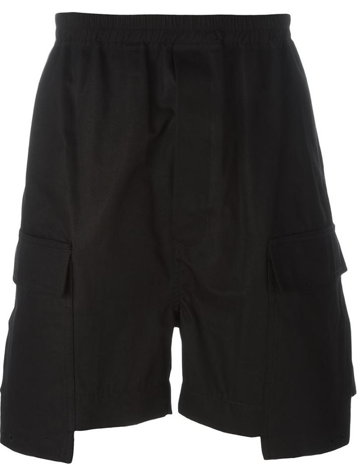 Rick Owens Drawstring Cargo Shorts