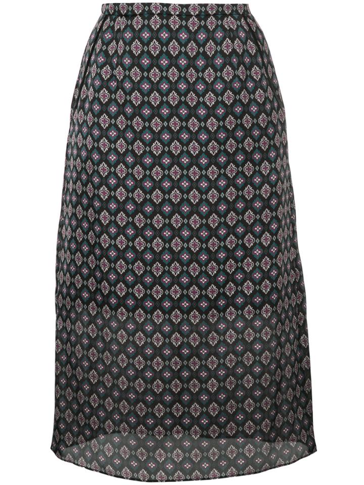 Cityshop Printed Skirt - Black