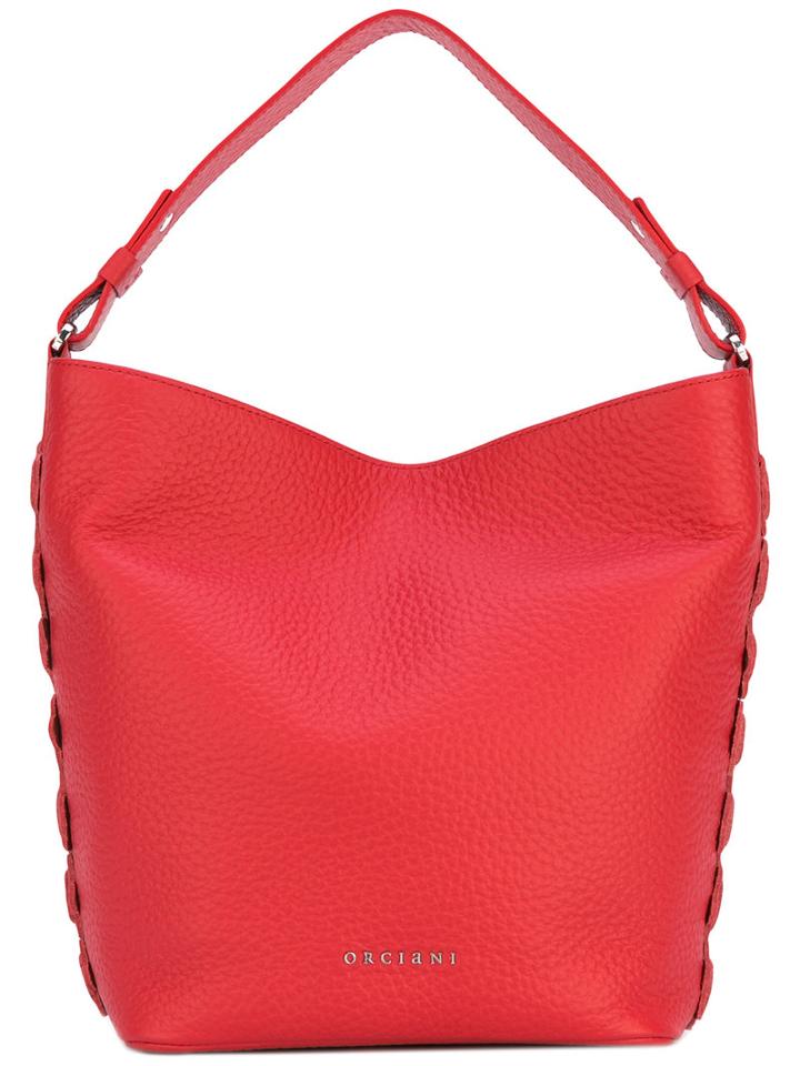Orciani - Cuba Shoulder Bag - Women - Leather - One Size, Red, Leather