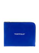 Off-white Quote Document Holder - Blue