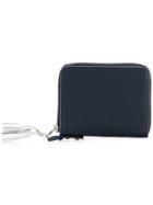 Sacai Small Zip Around Wallet - Blue