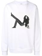 Calvin Klein Jeans Est. 1978 Logo Print Sweatshirt - White