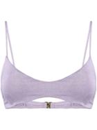 Mc2 Saint Barth May Bikini Top - Purple