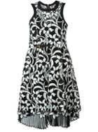 Sacai Floral Embroidered Dress