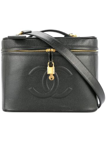 Chanel Pre-owned Cosmetic Vanity Handbag - Black