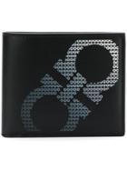 Salvatore Ferragamo Gancio Print Bi-fold Wallet - Black