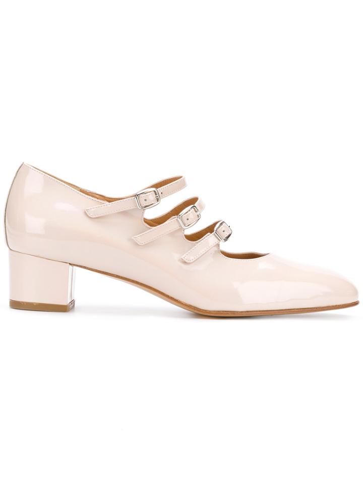 Carel Kina Mary Jane Pumps - Pink & Purple