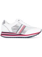Tommy Hilfiger Flag Mesh Sneakers - White