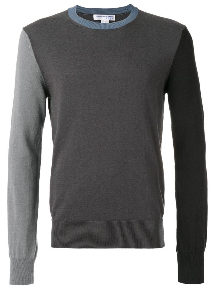 Comme Des Garçons Shirt Boys Tonal Jumper - Grey