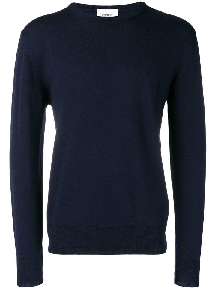 Dondup Round Neck Jumper - Blue